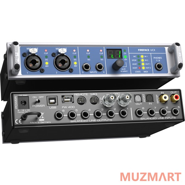RME Fireface Ucx Рэковый аудиоинтерфейс