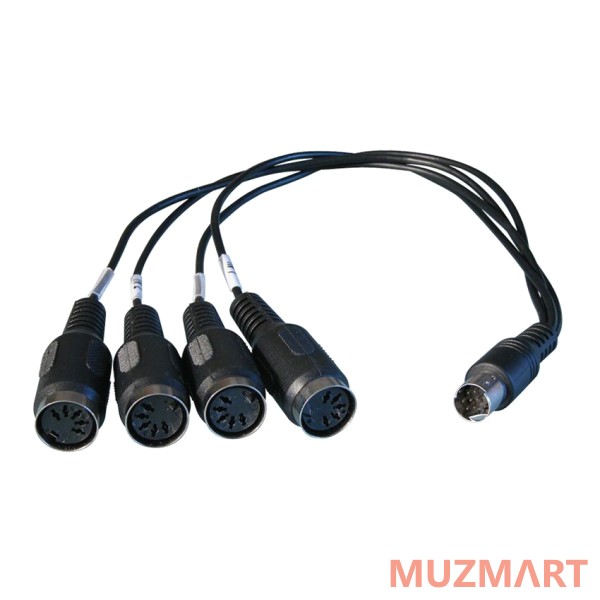 RME Midi Breakoutcable MiniDIN на 4 x MIDI, для HDSP 9652, HDSP MADI, HDSPe MADI, HDSPe RaysDAT