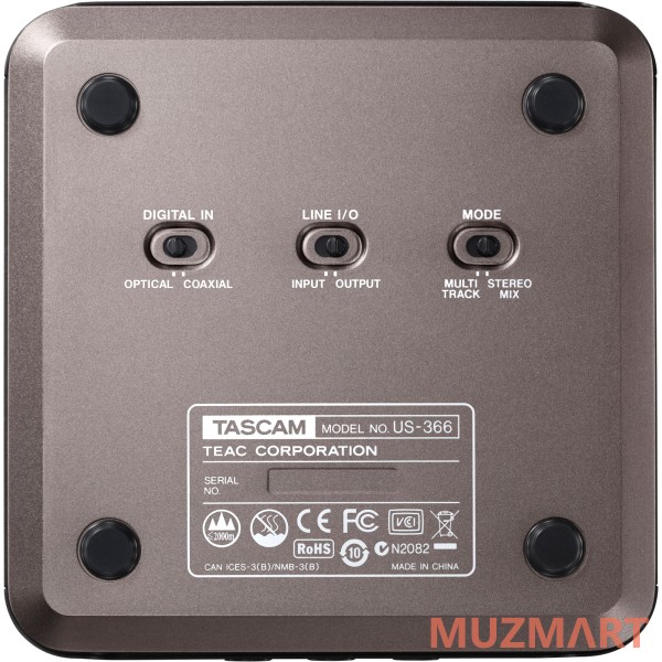 Tascam US-366 USB аудио/MIDI интерфейс