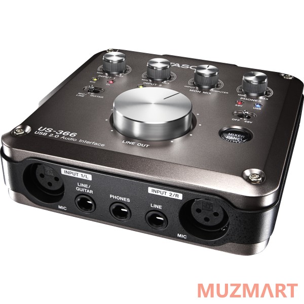 Tascam US-366 USB аудио/MIDI интерфейс