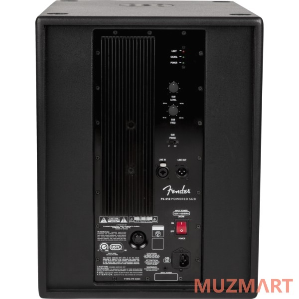 Fender PS-512 Powered Sub (class A/B) Пассивный сабвуфер
