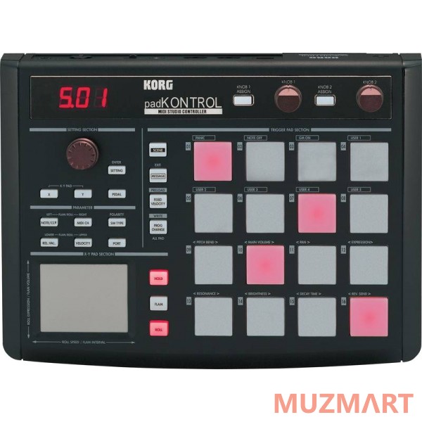 Korg Padkontrol KPC-1 BK Контроллер без джога
