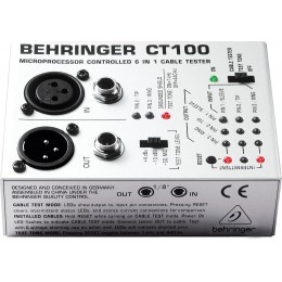 Behringer CT100 Микропроцессорный универсальный тестер
