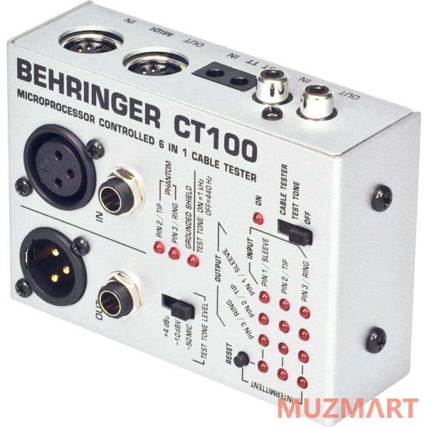 Behringer CT100 Микропроцессорный универсальный тестер