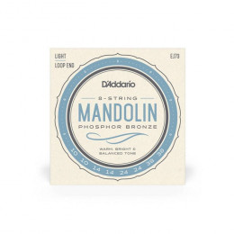 D'Addario EJ73 Струны для мандолины, Medium, 10-38