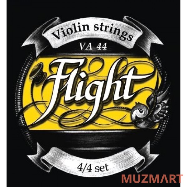 Flight VA44 Струны для скрипки, 4/4 medium