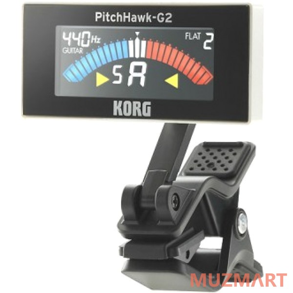 Korg AW-3G2-WH PitchHawk Тюнер гитарный