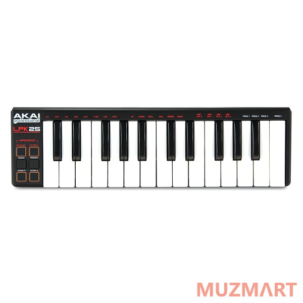 Akai Pro LPK25 Портативный USB/MIDI-контроллер