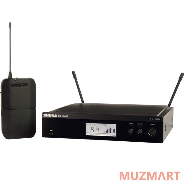 Shure BLX14RE K3E Радиосистема с поясным передатчиком BLX1