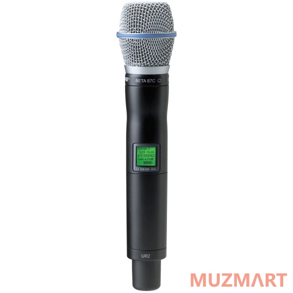 Shure UR2/BETA87A J5E Передатчик UHF-R c микрофоном BETA87A