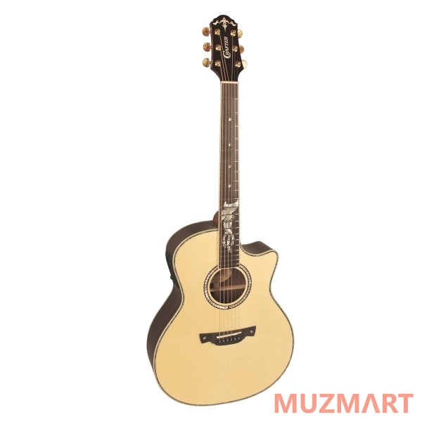 Crafter PK-ROSE Plus Электроакустическая гитара  + Кейс