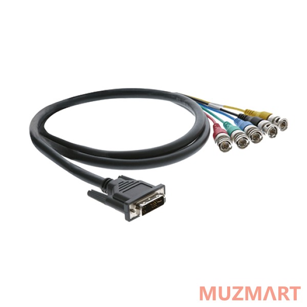 Kramer C-DMA/5BM-3 Кабель-переходник DVI-I 29 pin (вилка) на 5 разъемов BNC