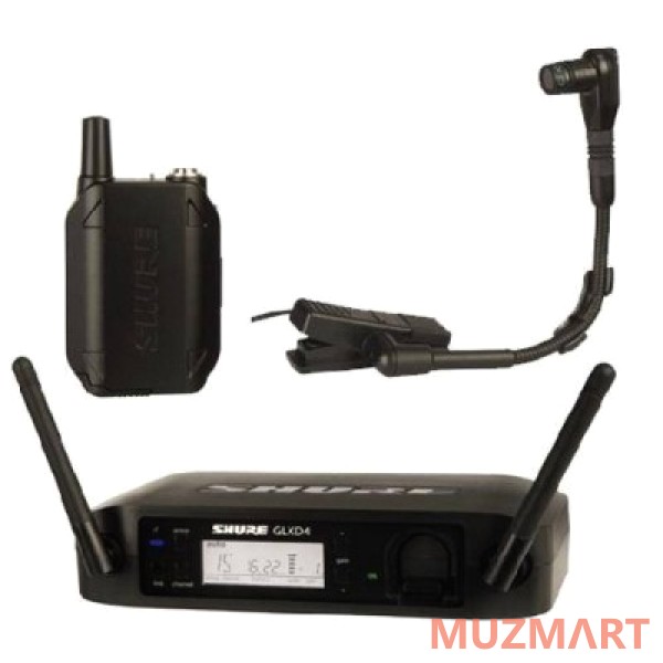 Shure GLXD14E/B98 Z2 2.4 GHz Цифровая радиосистема с микрофоном BETA 98
