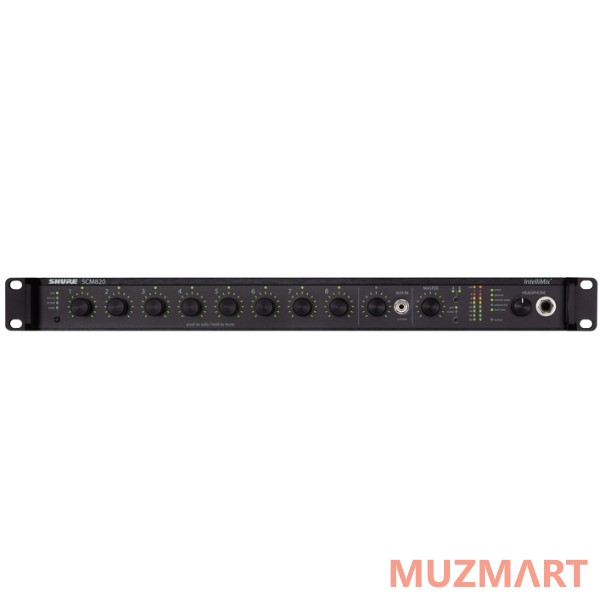 Shure SCM820E 8-ми канальный цифровой автоматический микрофонный микшер