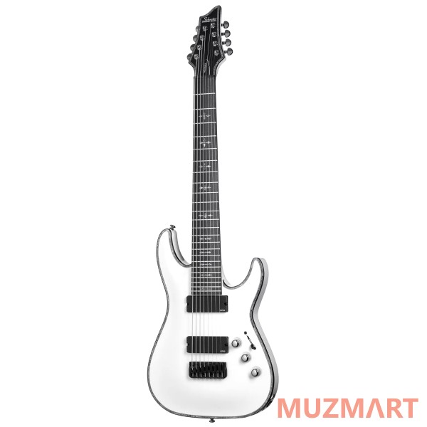 Schecter Hellraiser C-8 WHT Электрогитара восьмиструнная