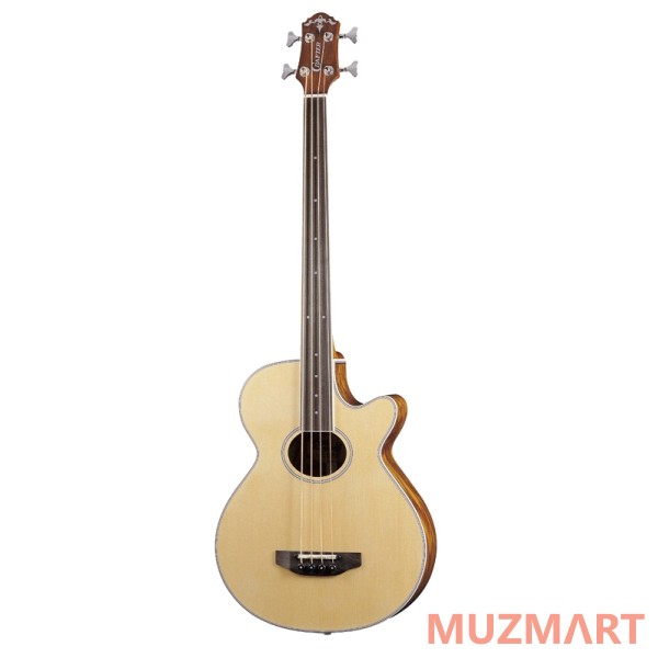Crafter Ba 400EQ/FL/N Акустическая бас гитара безладовая с чехлом