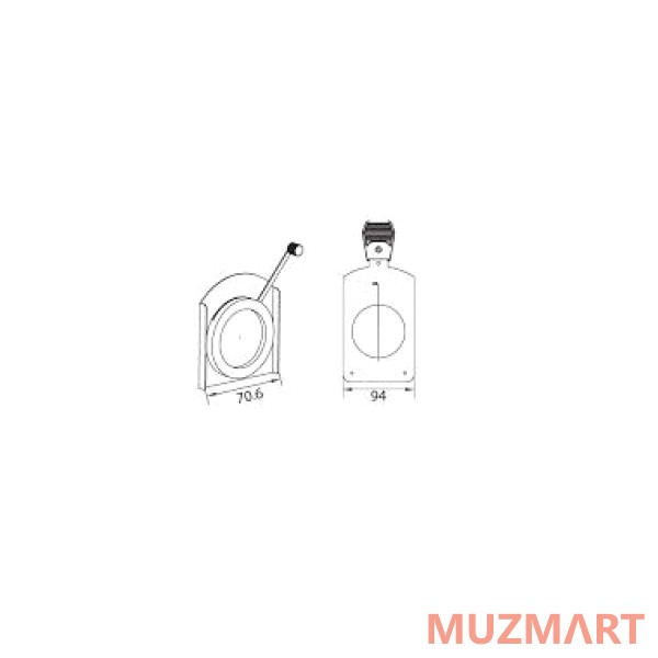 Silver Star IRIS diaphragm for SS807 Ирисовая диафрагма для прожектора ECLIPSE 600