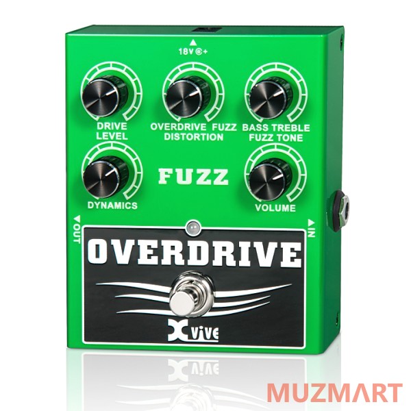 Xvive W2 Overdrive Fuzz Педаль эффектов