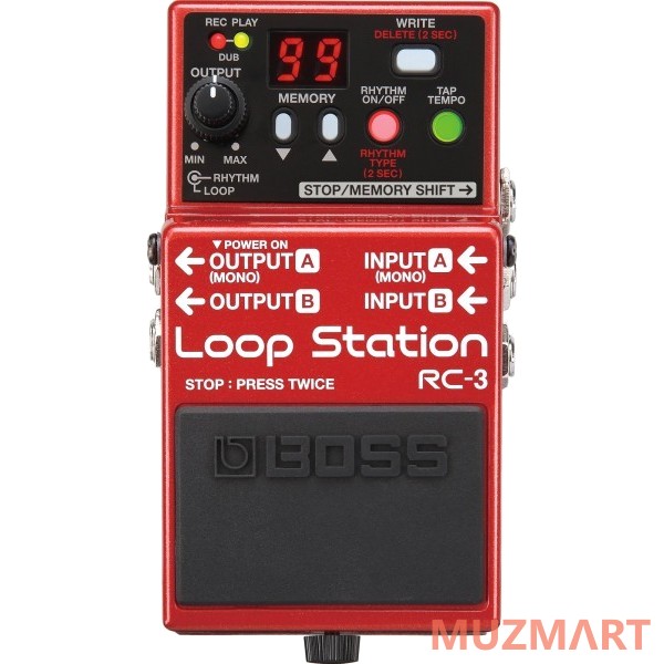 Boss RC-3 Loop Station Педаль лупер