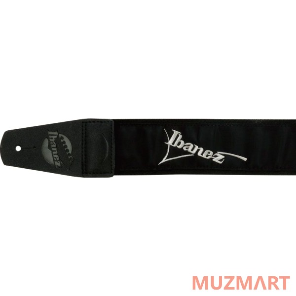 Ibanez GST611LG-SL Гитарный ремень с белым логотипом