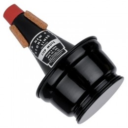 Humes & Berg Сурдина для трубы для занятий New Stone Lined Cup Adjustable (black polished) 