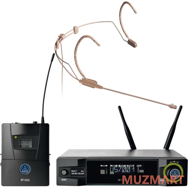 AKG WMS4500 HC577 Set BD7 Радиосистема с портативным передатчиком + головной микрофон HC577