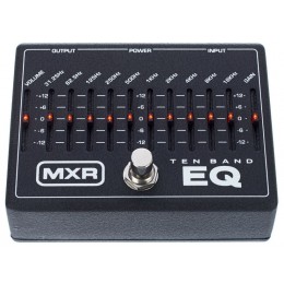 Dunlop MXR M108 EU 10-Band Graphic EQ Педаль гитарная 10-полосный графический эквалайзер