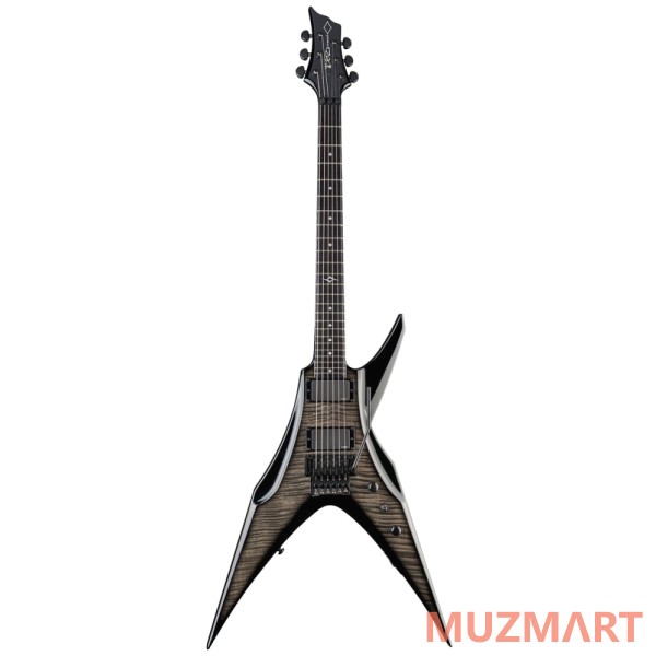 DBZ BOPFM3-FR-TC Bird Of Prey FM-FR Trance Charcoal Электрогитара с кейсом