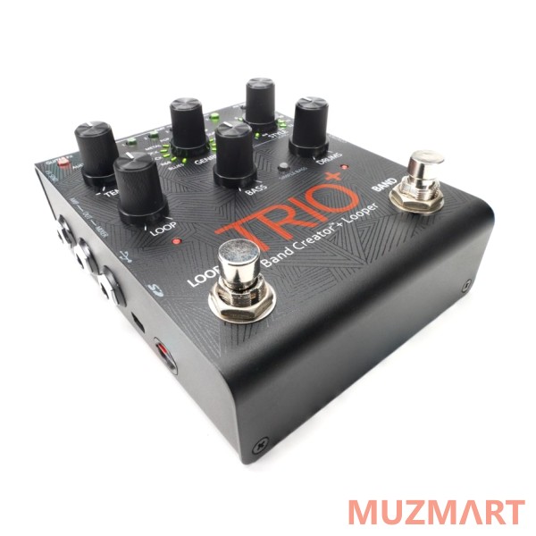 Digitech TRIO+ BAND CREATOR Pedal with Looper Гитарная педаль, автоаккомпаниатор + лупер