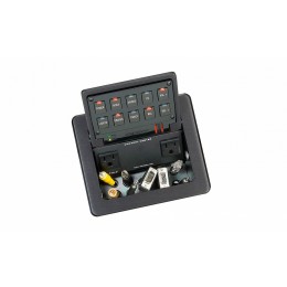 Crestron C2N-FTB-D-B Интерфейсный лючок и панель FlipTop с клавишами