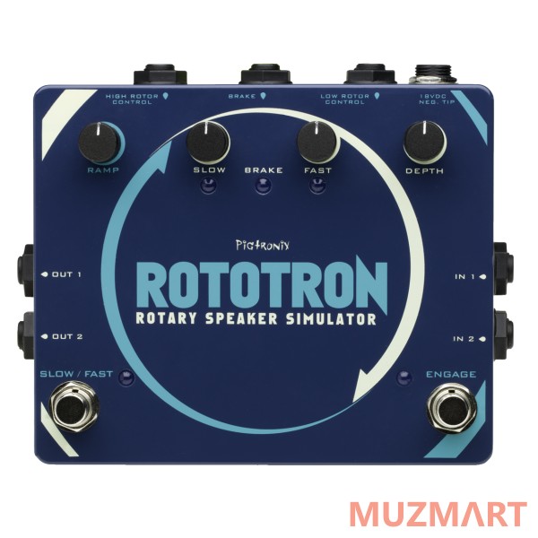 Pigtronix RSS Rototron Rotary Speaker Simulator Педаль модуляции