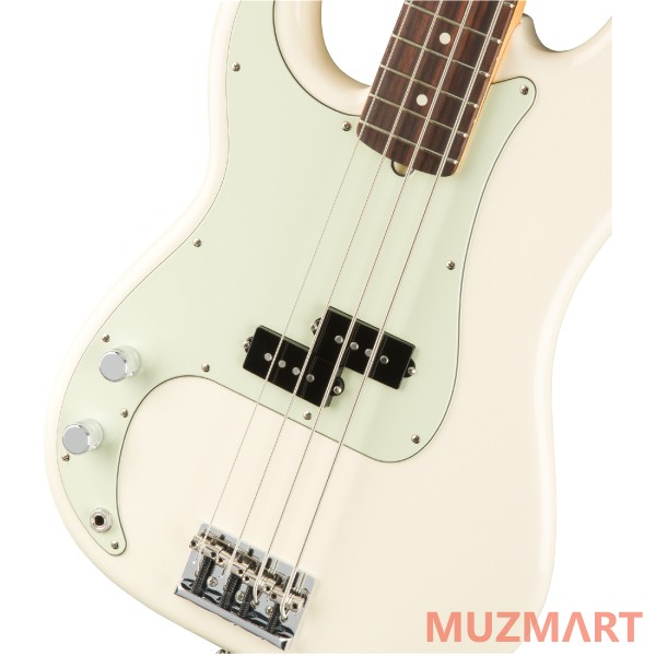 Fender AM PRO P BASS LH RW OWT Бас-гитара левосторонняя