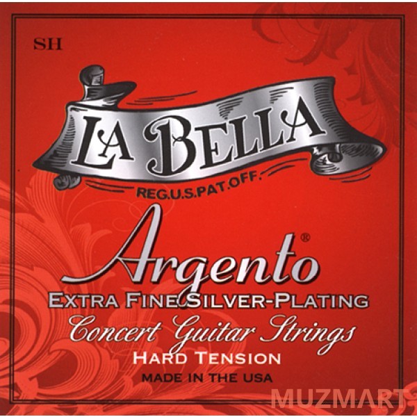 La Bella Argento SH (asph) Hard Струны для классической гитары