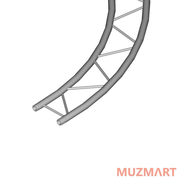Duratruss DT 32H Circle 4m 2 parts horiz Комплект из 2-х радиусных ферм