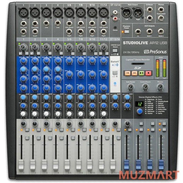 PreSonus StudioLive AR12 USB Аналоговый микшер