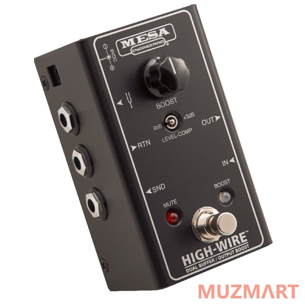 Mesa Boogie HIGH-WIRE™ DUAL BUFFER & OUTPUT BOOST Педали эффектов