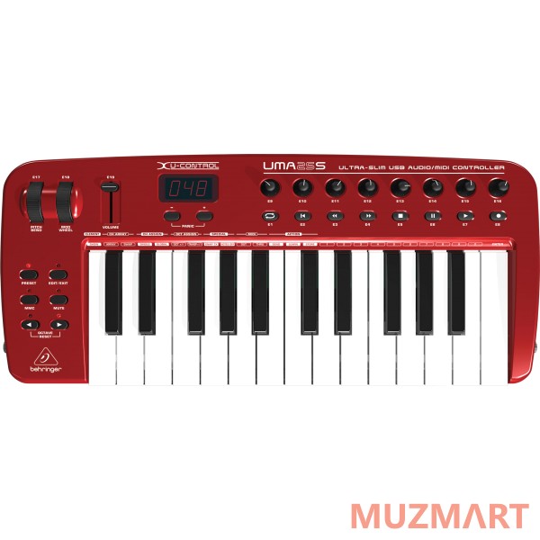 Behringer UMA25S U-CONTROL USB MIDI клавиатура
