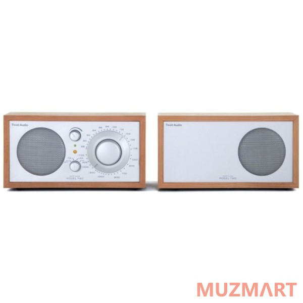 Tivoli Model Two M2SLC Silver/Cherry Стерео радиоприемник