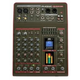 Phonic CELEUS 200 Микшерный пульт 6-ти канальный