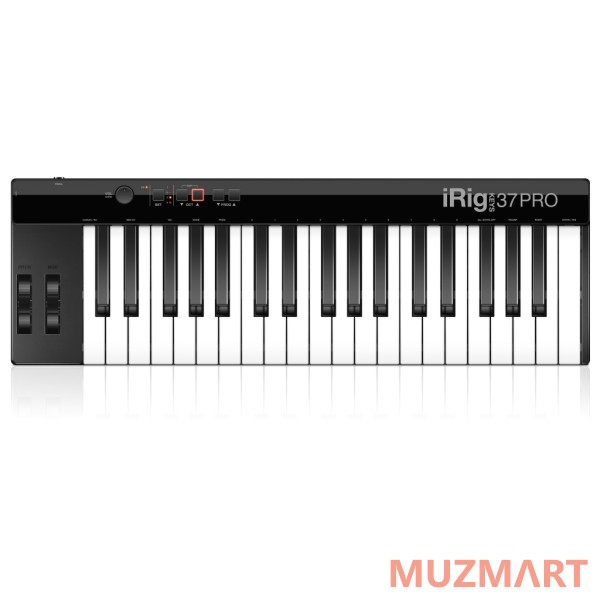 IK Multimedia IRIG KEYS 37 PRO USB MIDI-клавиатура для Mac и PC, 37 полноразмерных клавиш