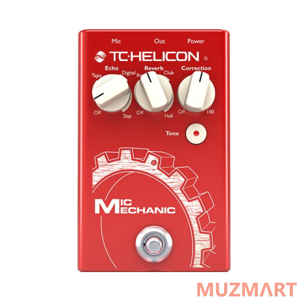TC Helicon VOICETONE MIC MECHANIC II Напольная вокальная педаль эффектов