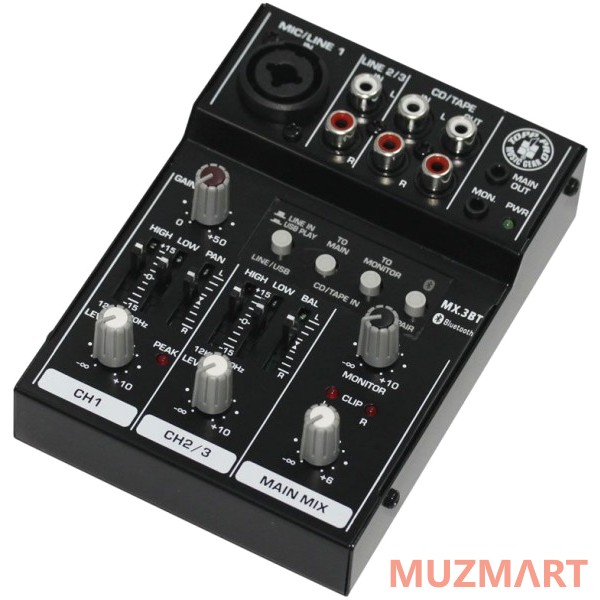 Topp Pro MX.3BT Компактный микшерный пульт