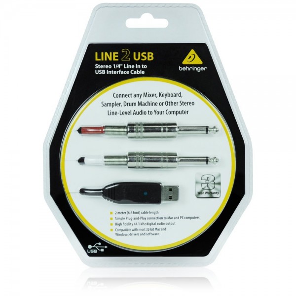 Behringer LINE2USB Аудиоинтерфейс