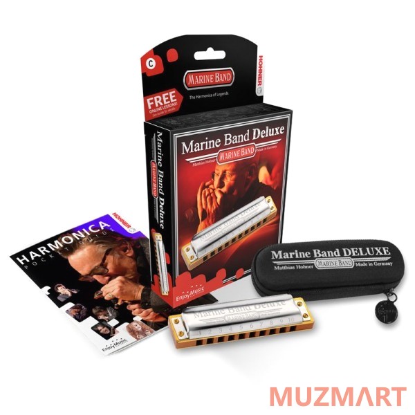 Hohner Marine Band Delux 2005/20 C (M200501X) Губная гармоника с уроками