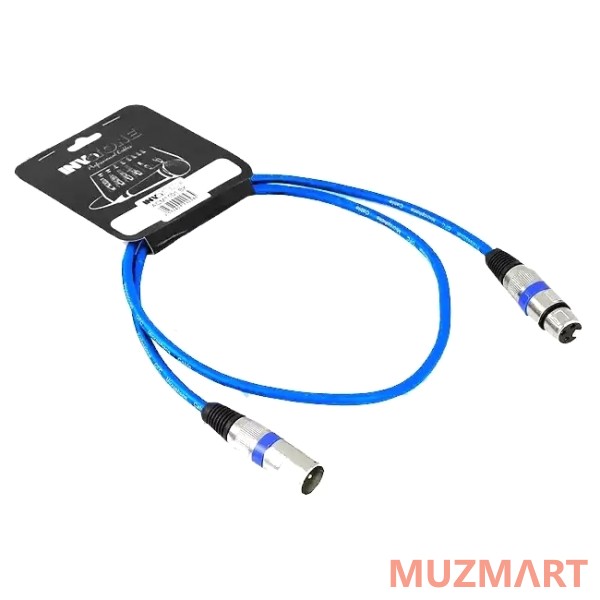 Invotone ACM1103B Кабель микрофонный XLR-XLR, 3 м