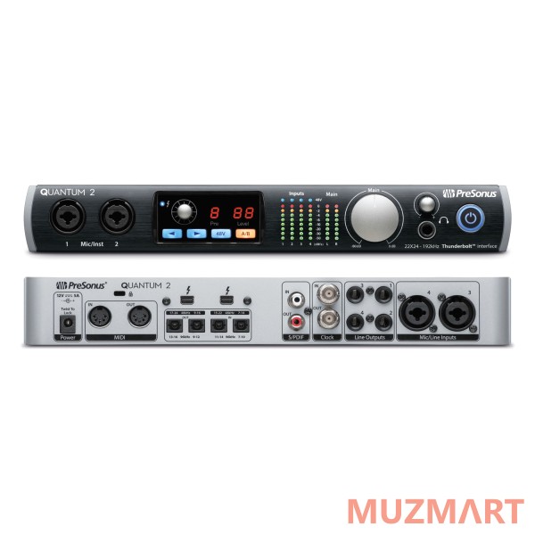 PreSonus Quantum 2 аудио-MIDI интерфейс Thunderbolt