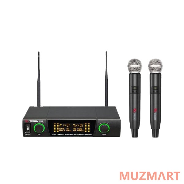 Volta US-2 520.10/725.80 Радиосистема с 2 ручными микрофонами