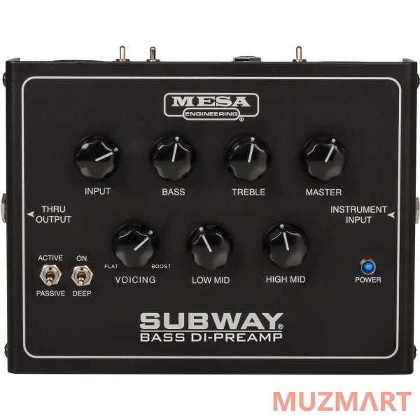 Mesa Boogie SUBWAY® BASS DI-PREAMP предусилитель DI для бас-гитары