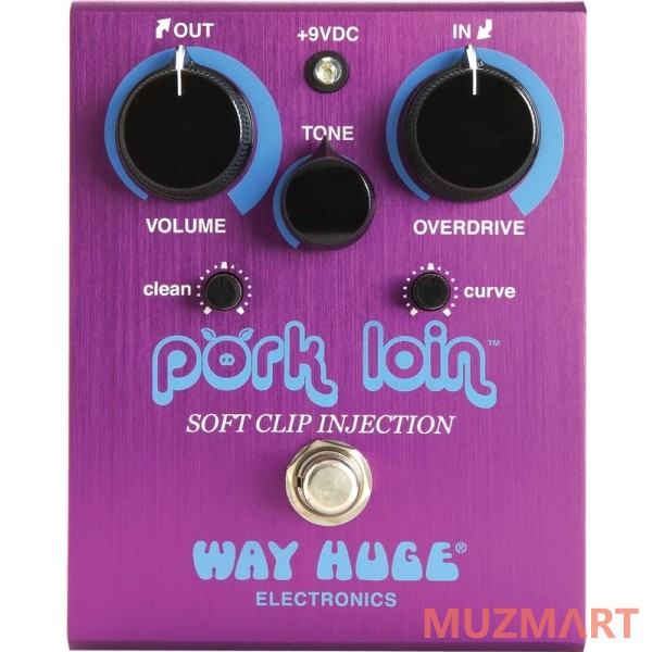 Dunlop WHE201 Pork Loin Soft Clip Injection Overdrive Эффект гитарный