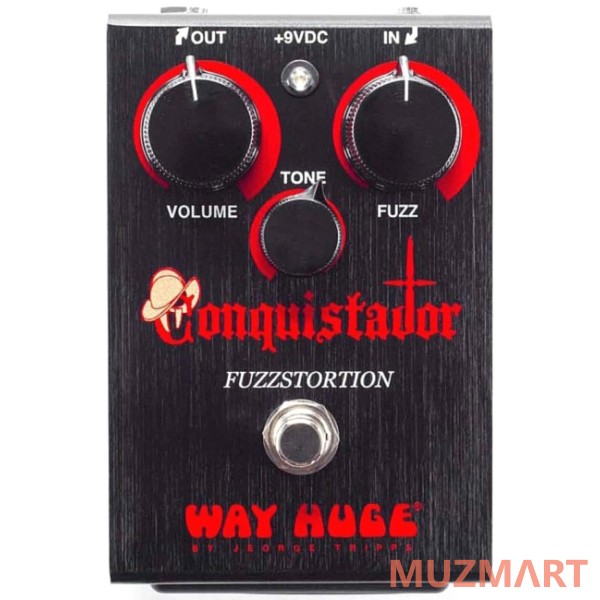 Dunlop WHE406 Conquistador Fuzzstortion эффект гитарный фузз